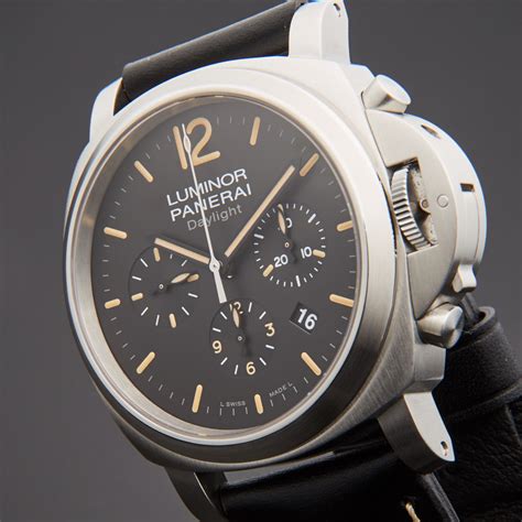 panerai luminor daylight chronograph price|panerai watch luminor gmt.